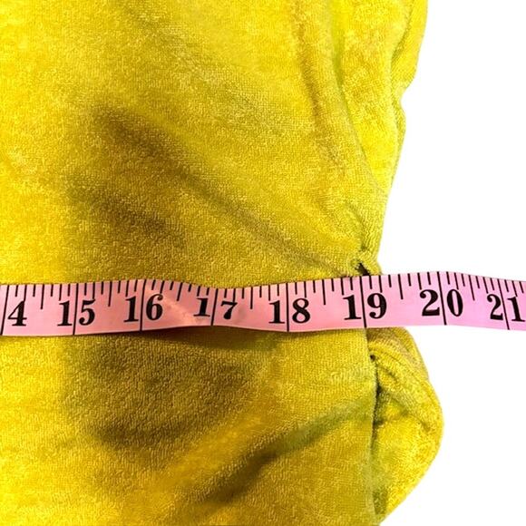 NWT Andie The Button Up Romper Honeysuckle Terry Cloth Beach Coverup - Picture 6 of 11